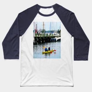 Newport RI - Kayaking In Newport Baseball T-Shirt